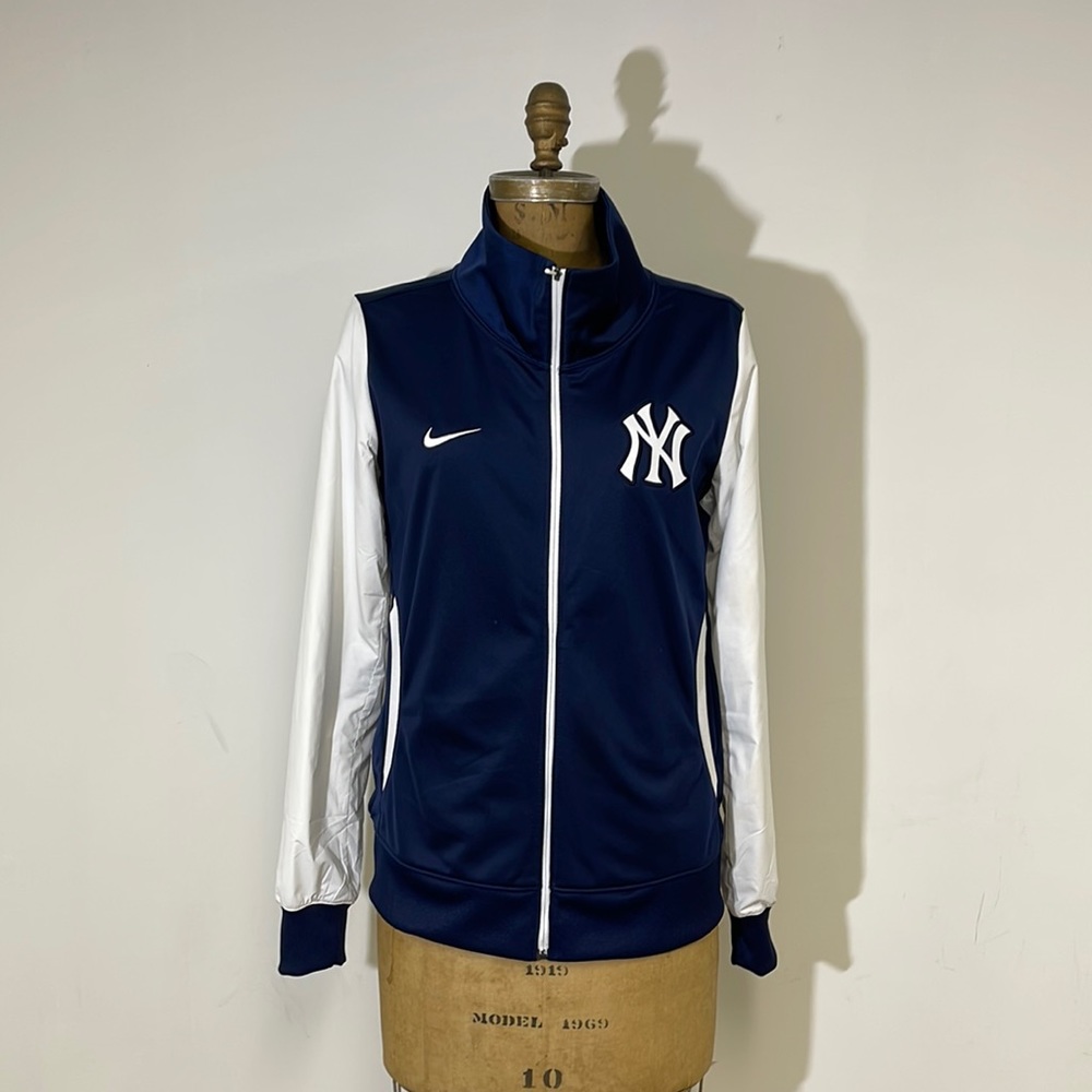 Yankees Womens Bomber Varsity Jacket Size M Authentic